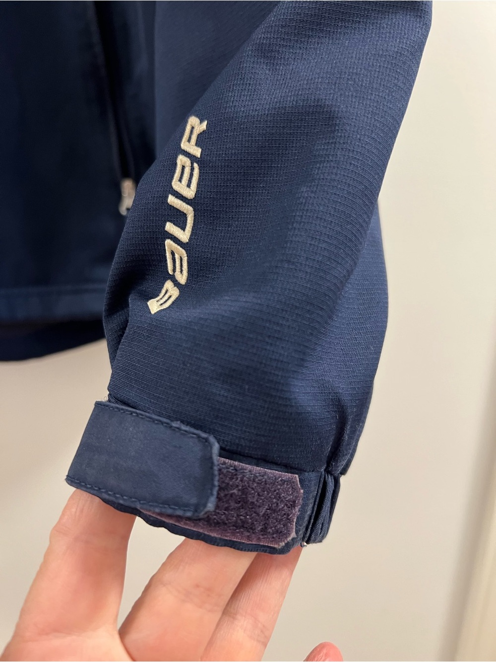 Bauer Navy Blue Performance Softshell Jacket - Picture 10 of 16